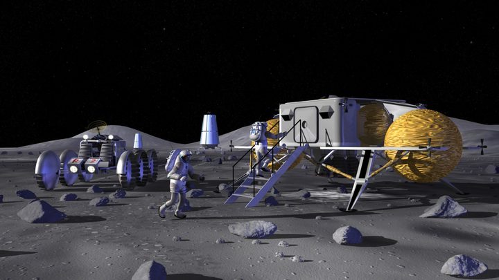 La NASA va a instalar una base en el polo sur de la Luna