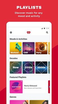 iHeartRadio, una de las mejores aplicaciones de radio para iOS y Android 3
