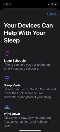 trucos ocultos de iphone ios 14 dormir 5