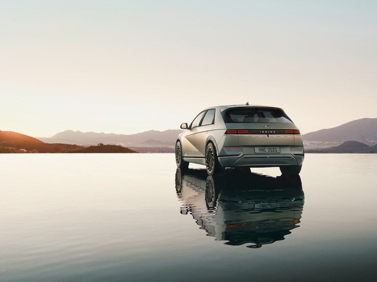 Hyundai IONIQ5 rear view