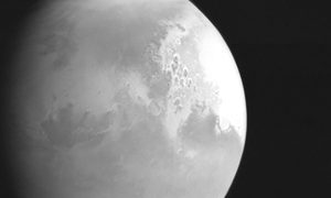 Imagen de Marte capturada por la misión China
