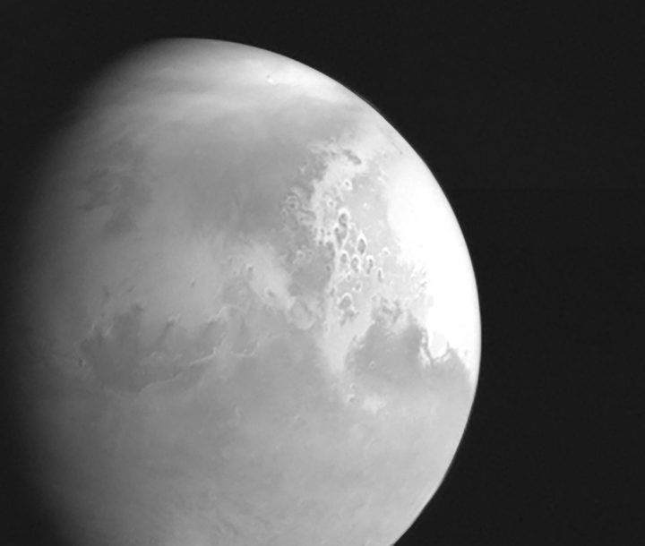 Imagen de Marte capturada por la misión China