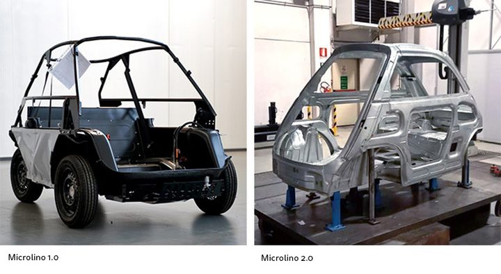 Estructura Microlino 2.0
