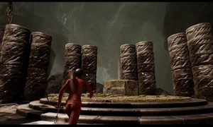 Una imagen del videojuego mexicano Mictlan