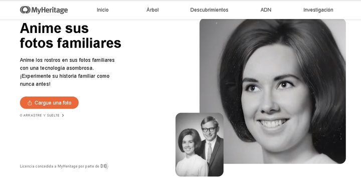 My Heritage Deep Nostalgia