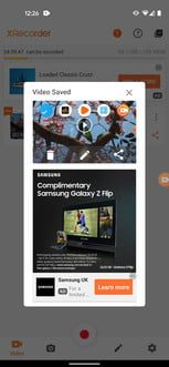 Cómo grabar la pantalla en Android con XRecorder 2