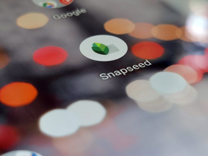 Aplicación de Snapseed