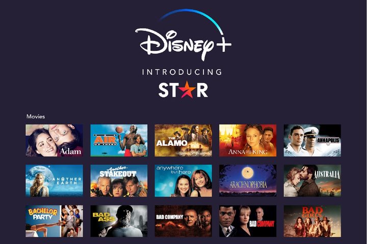 Star de Disney Plus