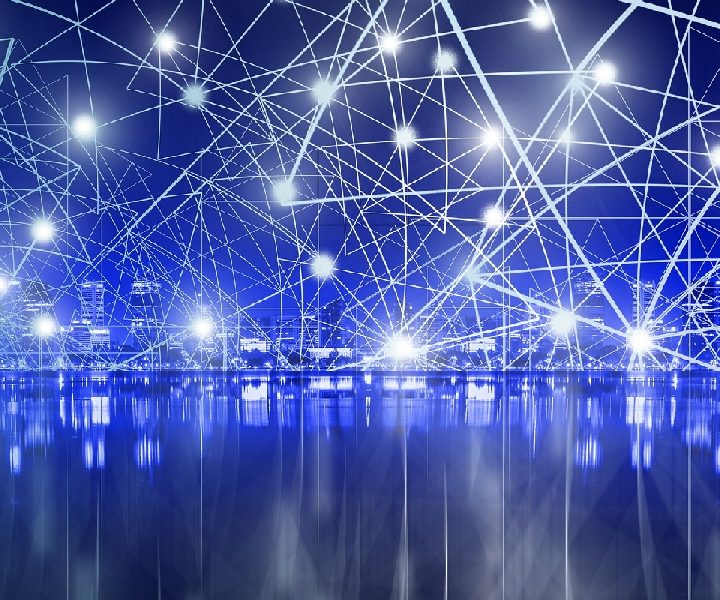 Una ciudad digitalizada con redes