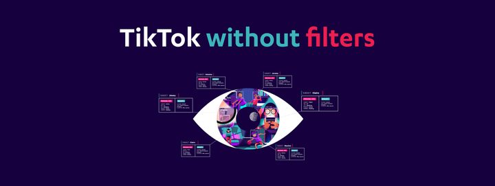 Gráfica de la campaña de la organización de consumidores europeos contra TikTok