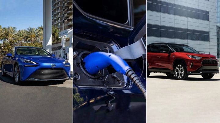 Toyota anunció que venderá tres autos eléctricos en Estados Unidos en 2021