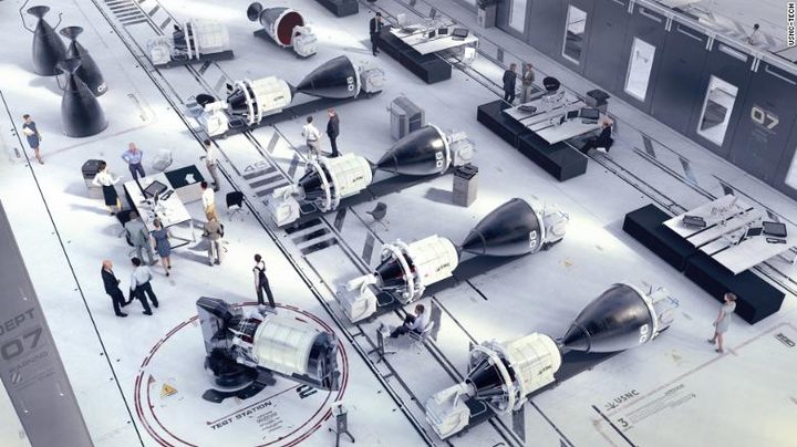 La empresa USNC-Tech propone a la NASA usar cohetes nucleares para llegar a Marte