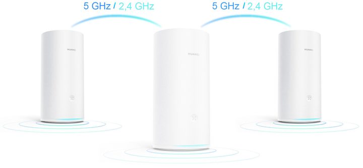 La solución de red de malla Huawei WiFi Mesh