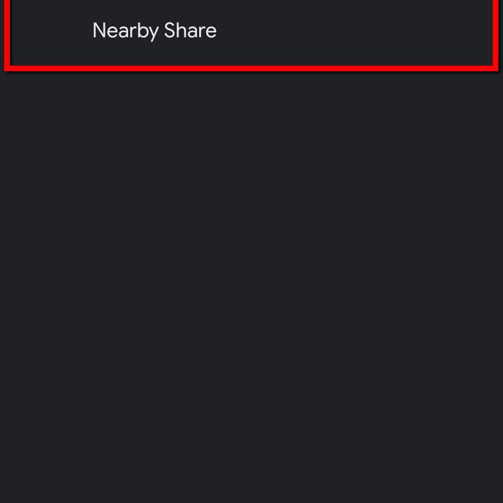 cómo usar Nearby Share en Android