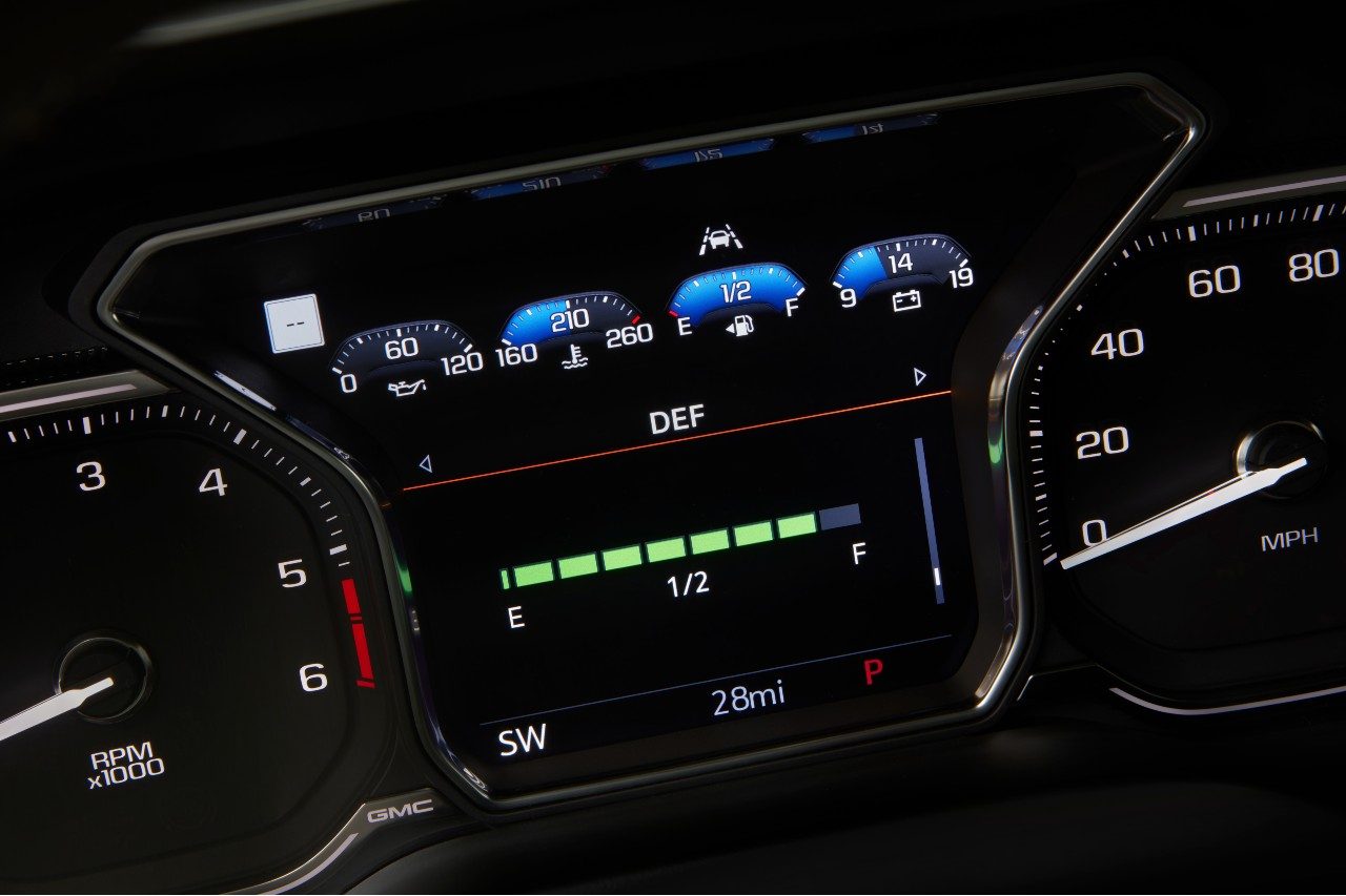 2021 Yukon Denali Diesel Duramax Cluster