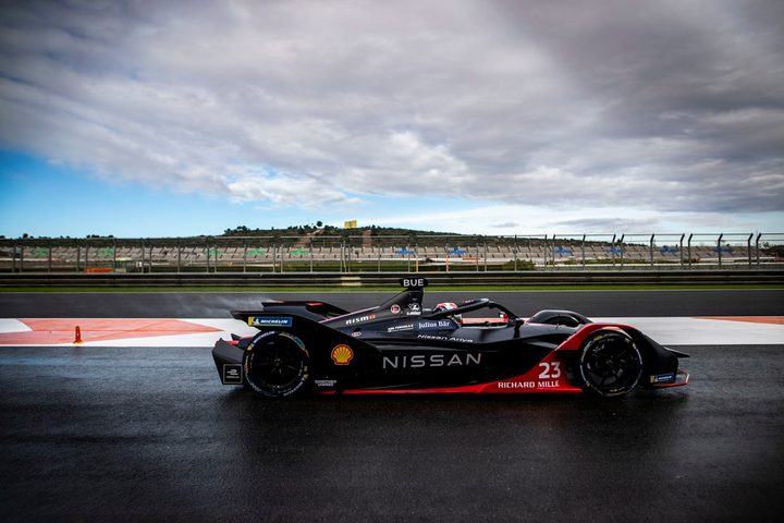 Nissan Formula E racing car