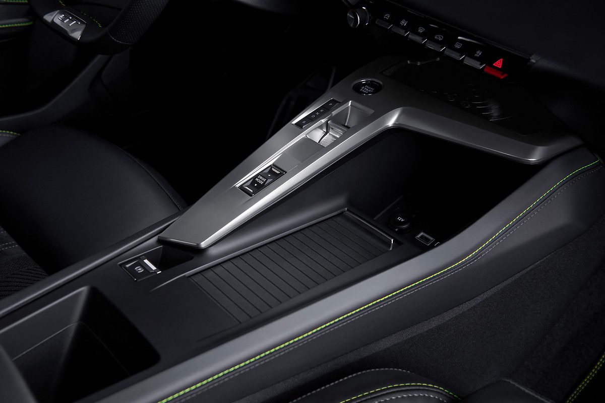 Peugeot 308 drive selector