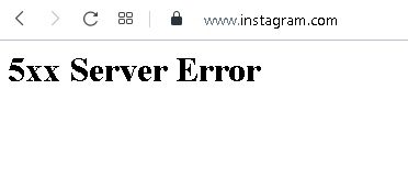 5xx Server Error