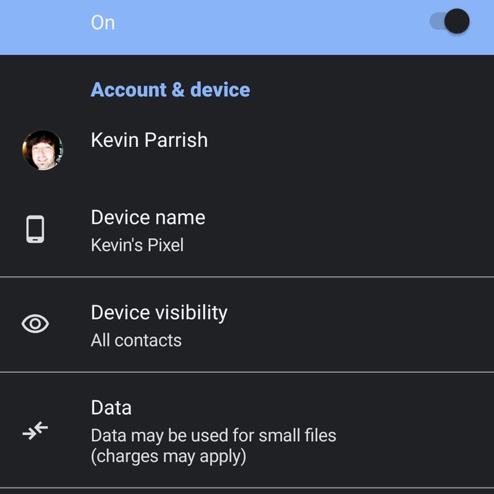 cómo usar Nearby Share en Android
