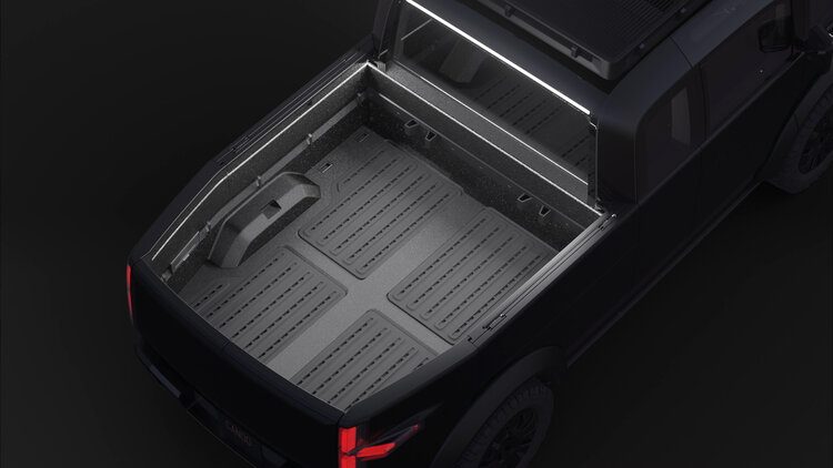 Canoo Pickup bed lights