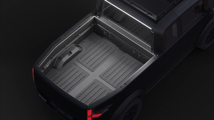 Canoo Pickup bed lights