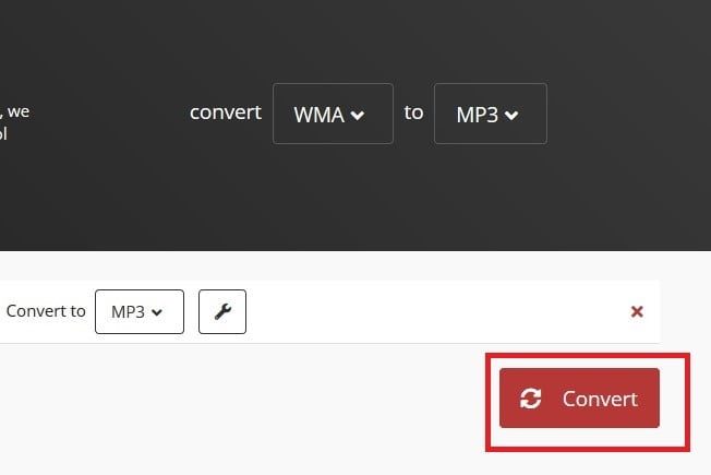 Proceso final de conversión de CloudConvert