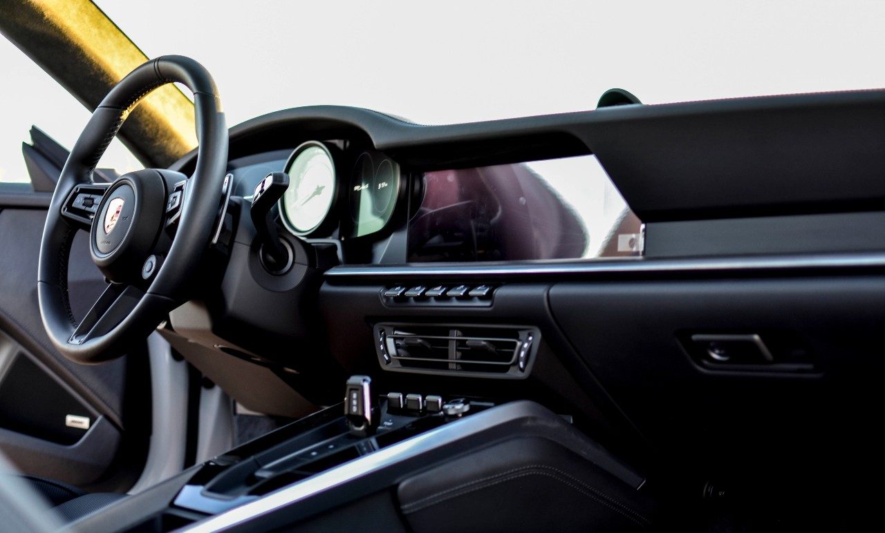 Porsche 911 Turbo S dashboard