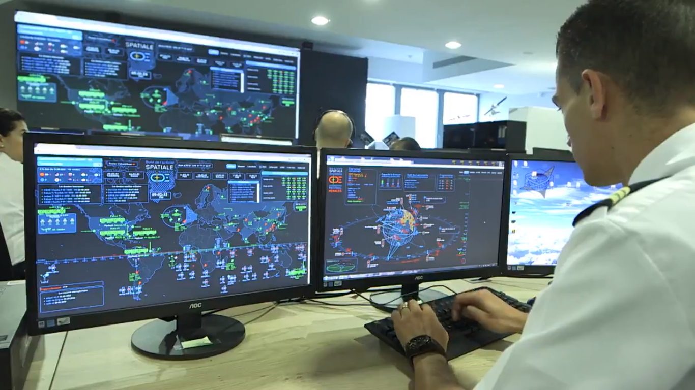 Ejercicios espaciales de Francia