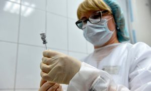 enfermera Rusia vacuna