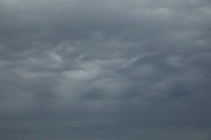 Nubes del tipo asperatus fotografiadas en Francia