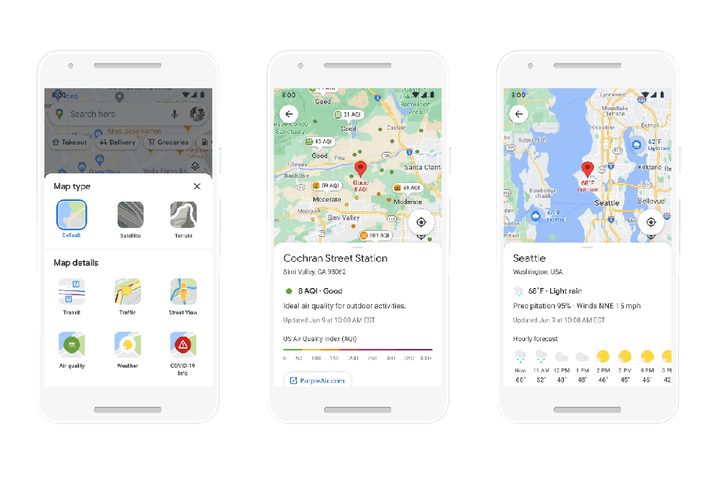Google Maps realidad aumentada