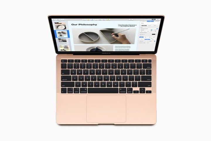 Laptop de Apple para comparar a la MacBook Air vs. iPad Pro