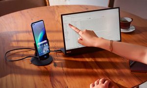 Moto G100 en modo escritorio