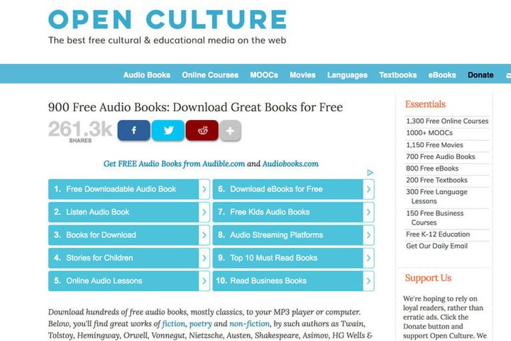 audiolibros gratis para descargar
