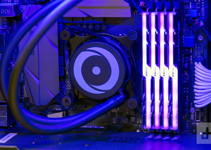 Interior de una PC gamer