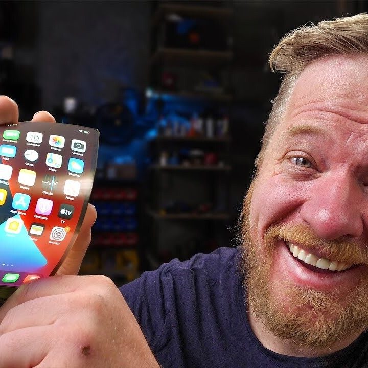 Un youtuber imagina cómo se vería un iPhone plegable