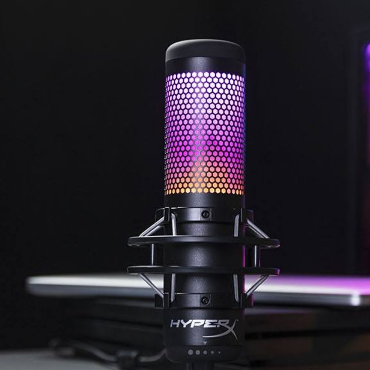 mejores micrófonos USB - HyperX Quadcast
