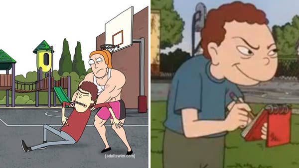 Una referencia a "Recreo" en "Rick y Morty"