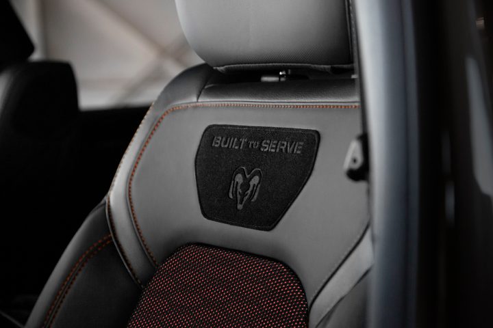 Ram 1500 Built to serve seats