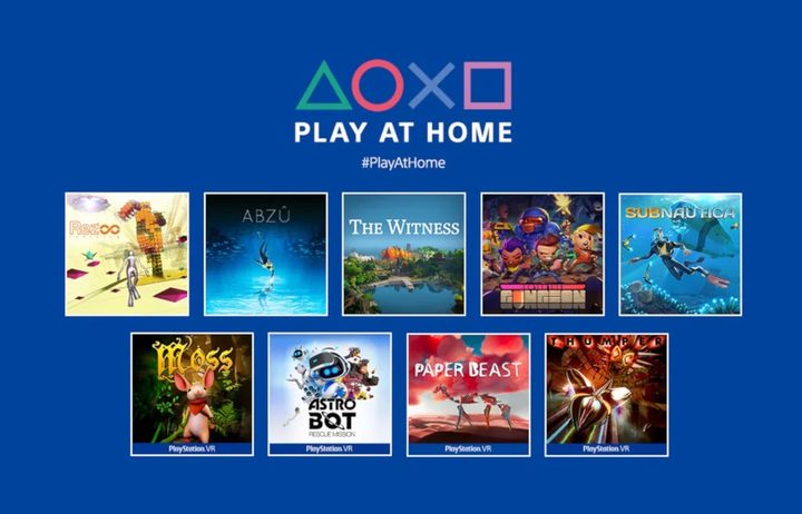 Iniciativa Play at Home de Sony