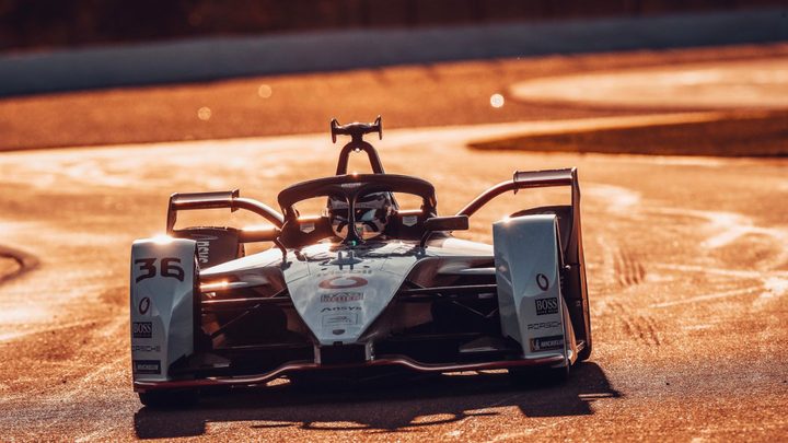 Porsche Formula E car