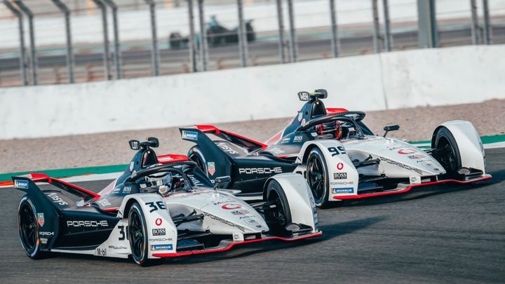 Porsche Formula E cars