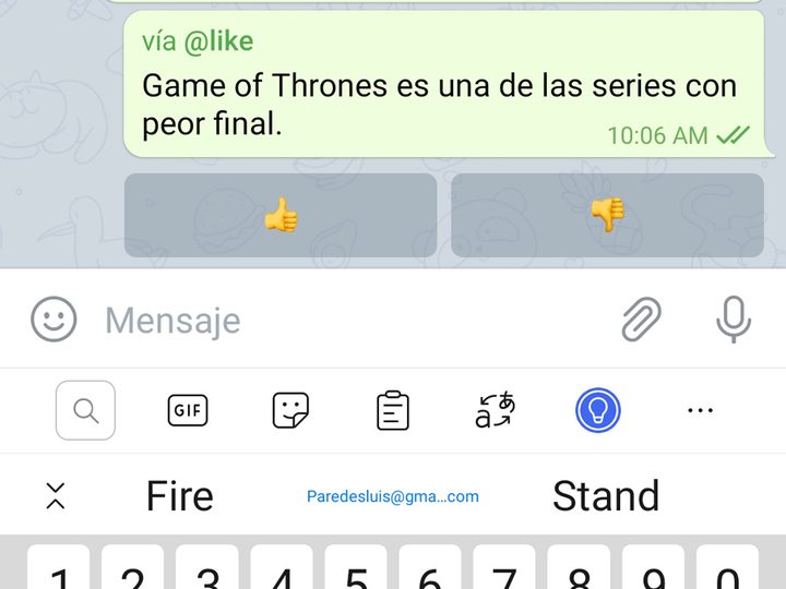 Bot de Like en Telegram