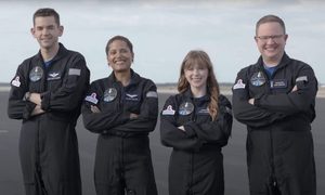 spacex presento historica tripulacion civil inspiration4 scaled