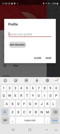 Cómo usar el filtro de luz azul del teléfono Crepúsculo captura de pantalla 3