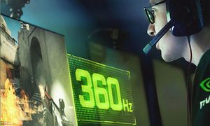 Un gamer jugando en su computadora para comprobar velocidad de fotogramas