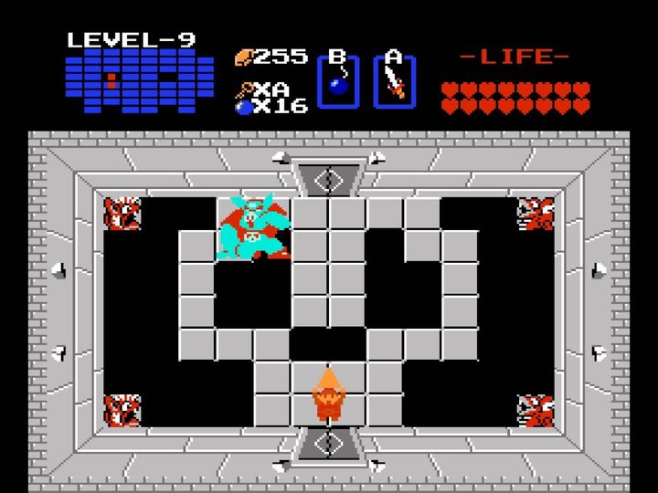 Una imagen del videojuego The Legend of Zelda
