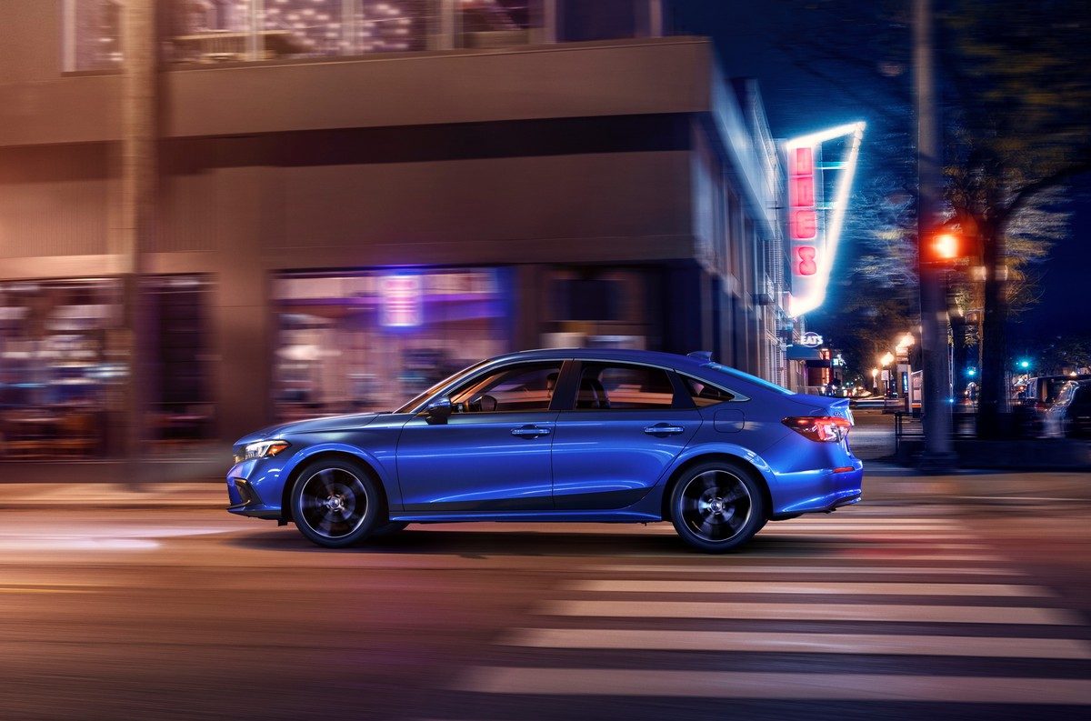 2022 Honda Civic Sedan profile