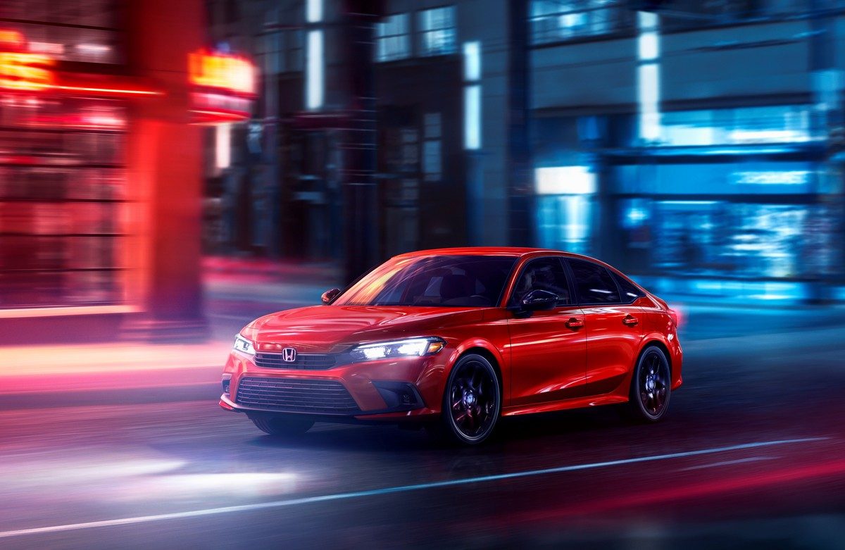 2022 Honda Civic Sedan front side