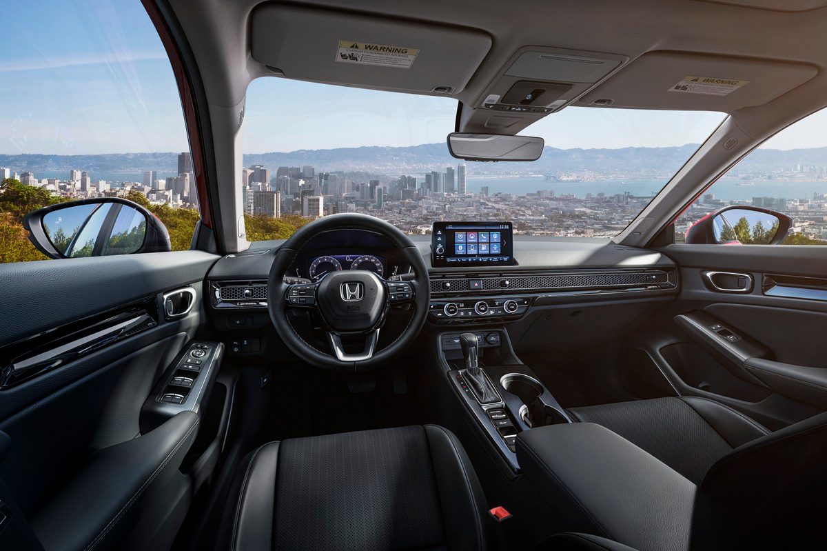 2022 Honda Civic Sedan dashboard